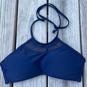 Navy Bikini Top